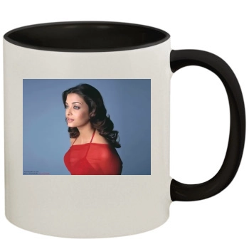 Aishwarya Rai 11oz Colored Inner & Handle Mug