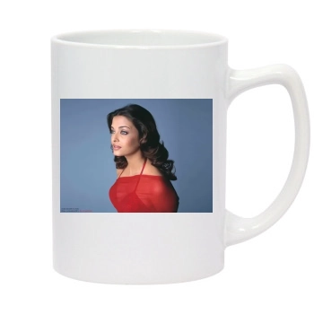 Aishwarya Rai 14oz White Statesman Mug