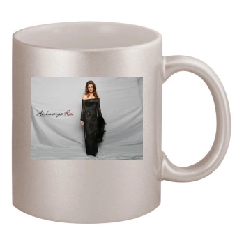 Aishwarya Rai 11oz Metallic Silver Mug