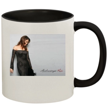 Aishwarya Rai 11oz Colored Inner & Handle Mug