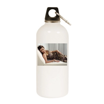 Aishwarya Rai White Water Bottle With Carabiner