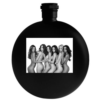 Alessandra Ambrosio Round Flask