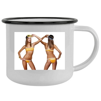 Alessandra Ambrosio Camping Mug