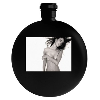 Alessandra Ambrosio Round Flask