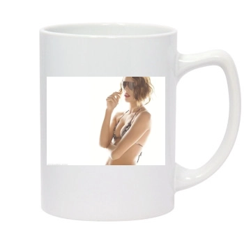 Alessandra Ambrosio 14oz White Statesman Mug