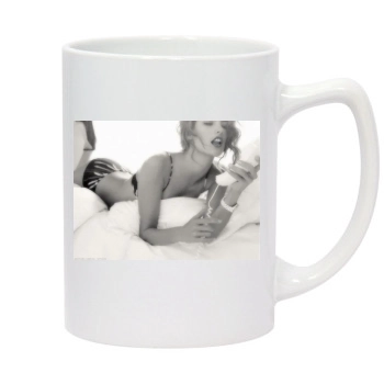 Alessandra Ambrosio 14oz White Statesman Mug