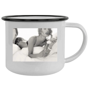 Alessandra Ambrosio Camping Mug