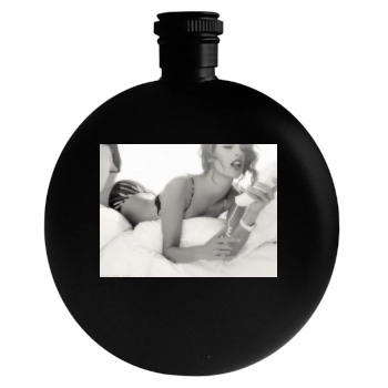 Alessandra Ambrosio Round Flask