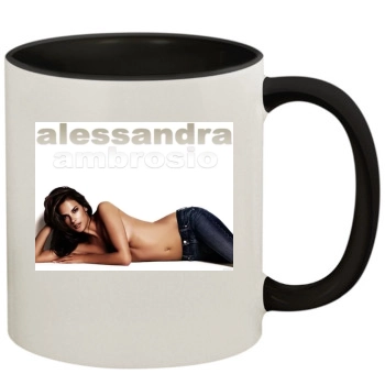 Alessandra Ambrosio 11oz Colored Inner & Handle Mug