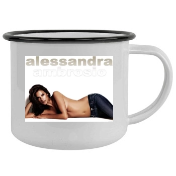 Alessandra Ambrosio Camping Mug