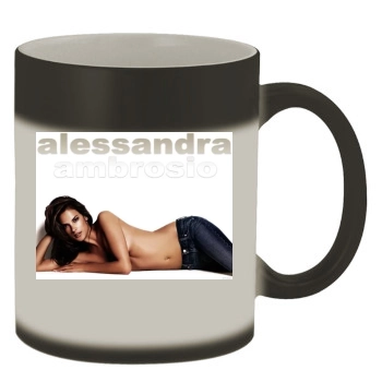 Alessandra Ambrosio Color Changing Mug