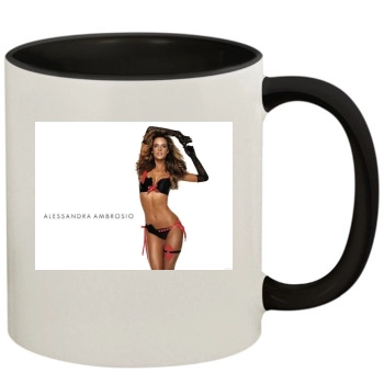 Alessandra Ambrosio 11oz Colored Inner & Handle Mug