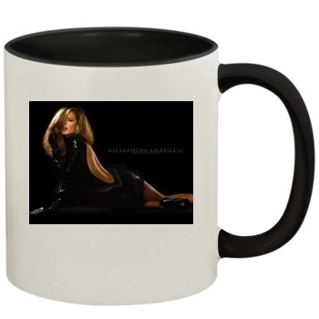 Alessandra Ambrosio 11oz Colored Inner & Handle Mug