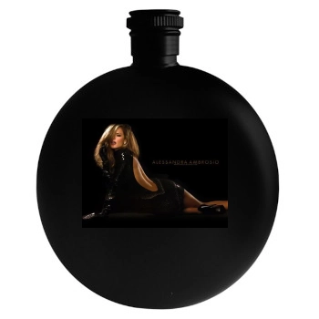 Alessandra Ambrosio Round Flask