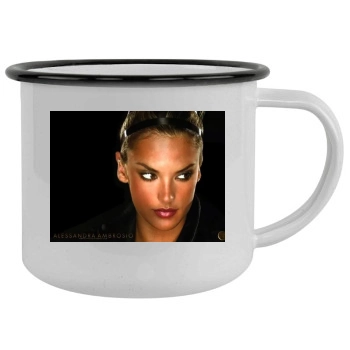 Alessandra Ambrosio Camping Mug