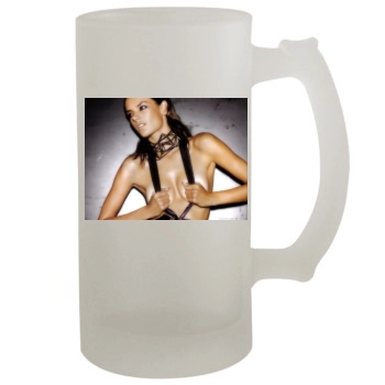 Alessandra Ambrosio 16oz Frosted Beer Stein