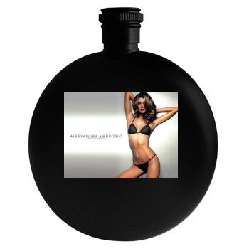 Alessandra Ambrosio Round Flask