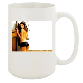 Alessandra Ambrosio 15oz White Mug