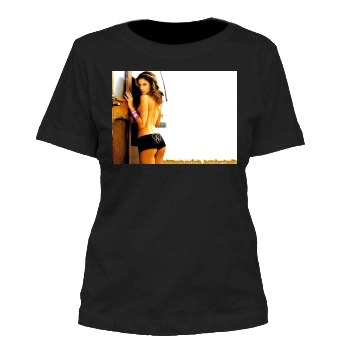 Alessandra Ambrosio Women's Cut T-Shirt