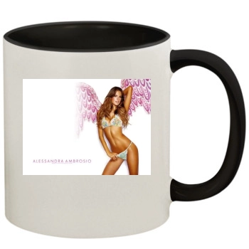 Alessandra Ambrosio 11oz Colored Inner & Handle Mug