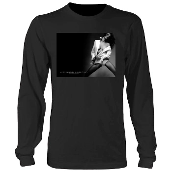 Alessandra Ambrosio Men's Heavy Long Sleeve TShirt