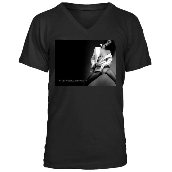 Alessandra Ambrosio Men's V-Neck T-Shirt