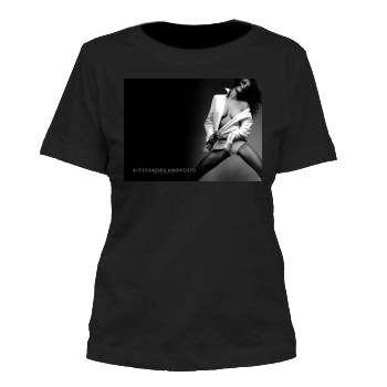 Alessandra Ambrosio Women's Cut T-Shirt