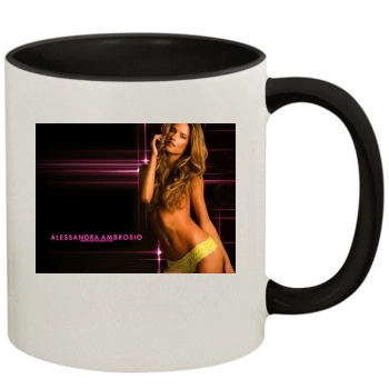 Alessandra Ambrosio 11oz Colored Inner & Handle Mug