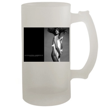 Alessandra Ambrosio 16oz Frosted Beer Stein