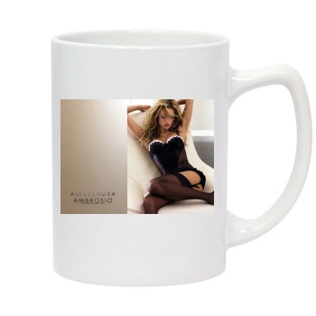 Alessandra Ambrosio 14oz White Statesman Mug