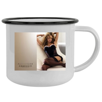 Alessandra Ambrosio Camping Mug