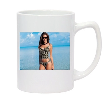 Alessandra Ambrosio 14oz White Statesman Mug