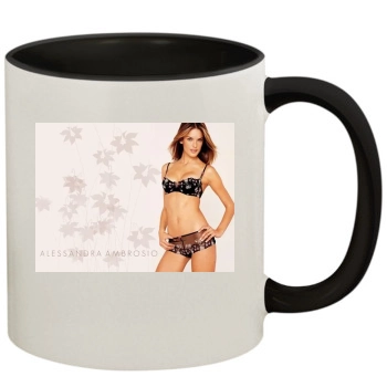 Alessandra Ambrosio 11oz Colored Inner & Handle Mug