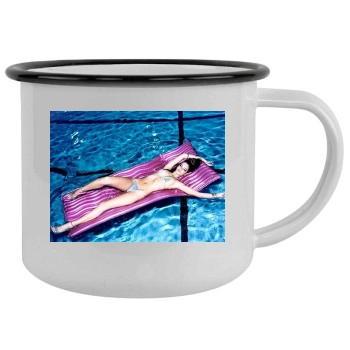 Alessandra Ambrosio Camping Mug