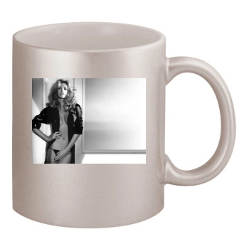 Alessandra Ambrosio 11oz Metallic Silver Mug