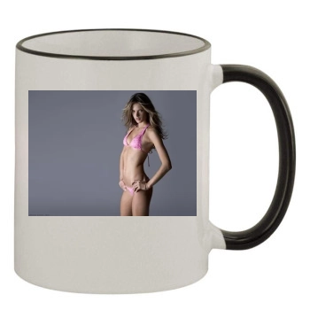 Alessandra Ambrosio 11oz Colored Rim & Handle Mug