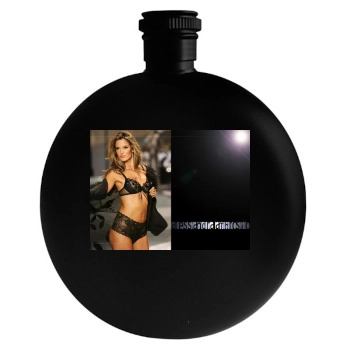 Alessandra Ambrosio Round Flask