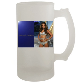 Alessandra Ambrosio 16oz Frosted Beer Stein