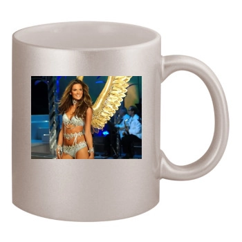 Alessandra Ambrosio 11oz Metallic Silver Mug