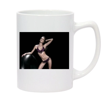 Alessandra Ambrosio 14oz White Statesman Mug