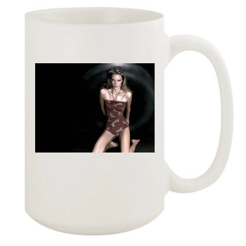 Alessandra Ambrosio 15oz White Mug