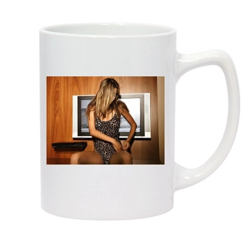 Alessandra Ambrosio 14oz White Statesman Mug