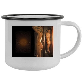 Alessandra Ambrosio Camping Mug