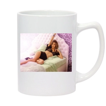 Alessandra Ambrosio 14oz White Statesman Mug