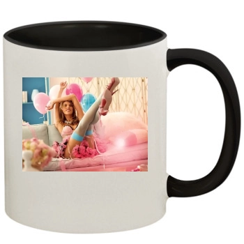 Alessandra Ambrosio 11oz Colored Inner & Handle Mug