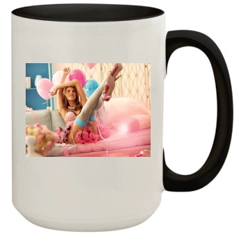 Alessandra Ambrosio 15oz Colored Inner & Handle Mug