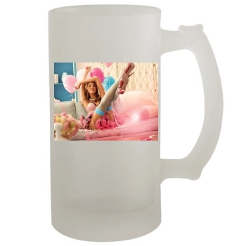 Alessandra Ambrosio 16oz Frosted Beer Stein