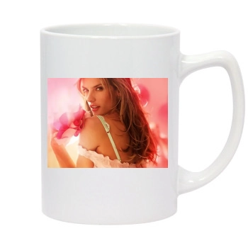 Alessandra Ambrosio 14oz White Statesman Mug