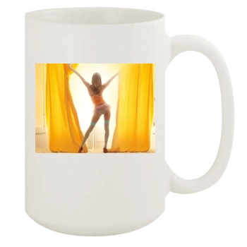 Alessandra Ambrosio 15oz White Mug