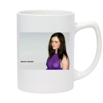 Alexis Bledel 14oz White Statesman Mug